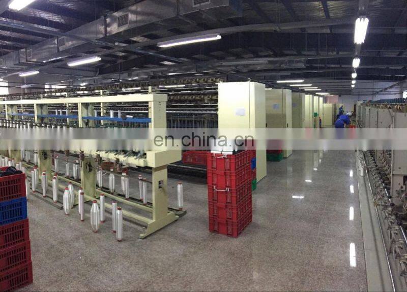 Golden threads of metallic yarn from Chinese factory