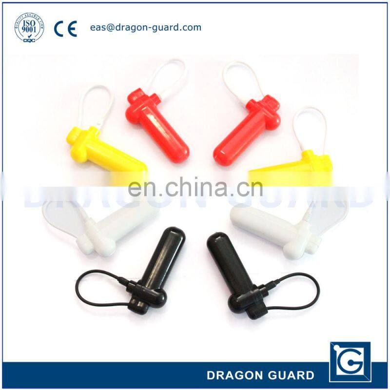 Eco-friendly Reliable rf remove security tag with lanyard,clothing alarm am tag