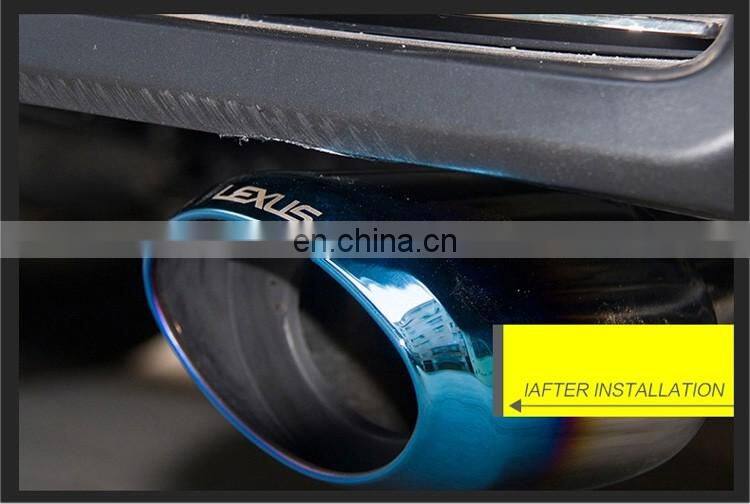 Lexus ES250NX200200T300H special stainless steel CT200H exhaust tip