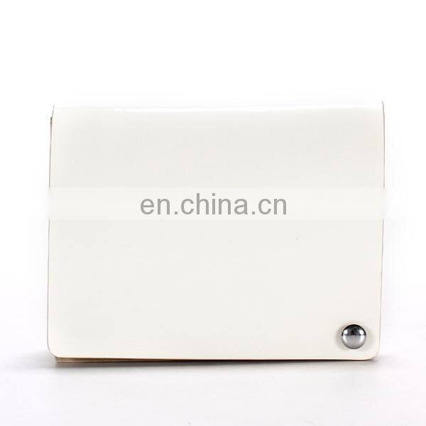 CUSTOM WHITE CHINA VINTAGE FEATURE TRADITIONAL LEATHER WALLET