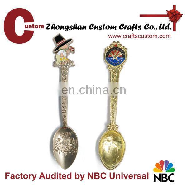 Zhongshan factory Custom blank souvenir spoons