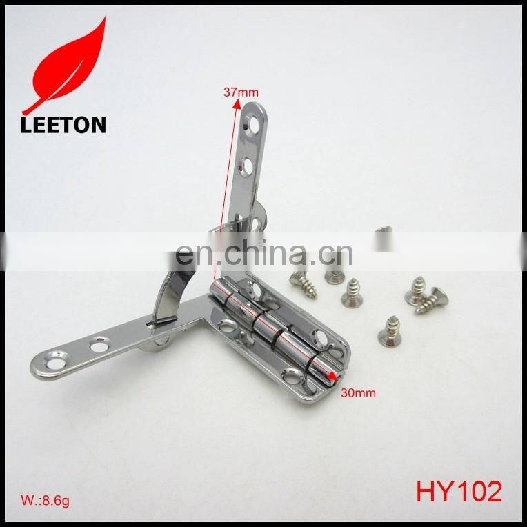 Metal Shiny box quadrant hinge