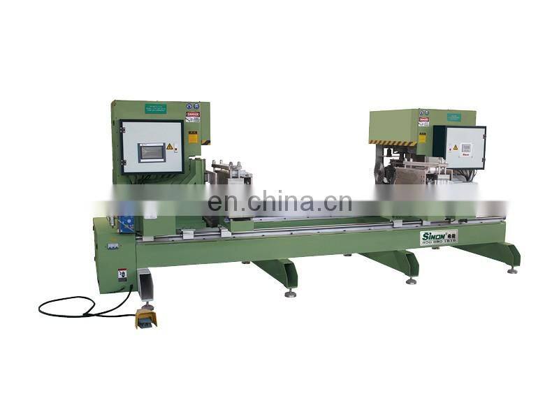 Double Head Aluminum Profile End Face Milling Machine Aluminum Profile Milling Machine Window Frame Milling Machine