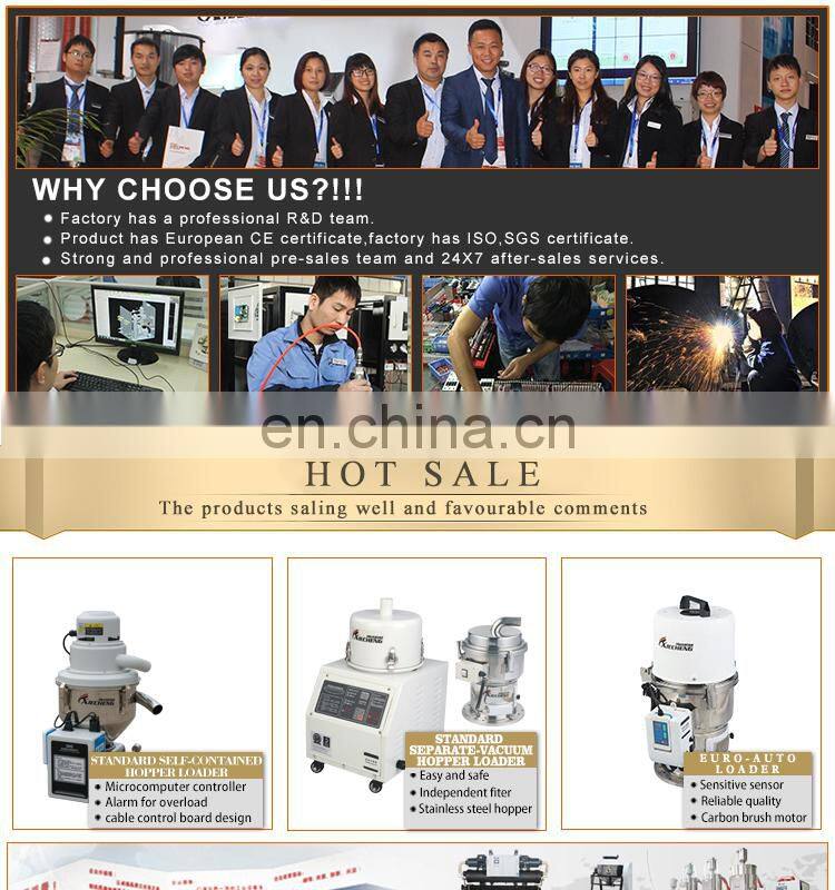 Automatic feeding plastic material vacuum hopper loader