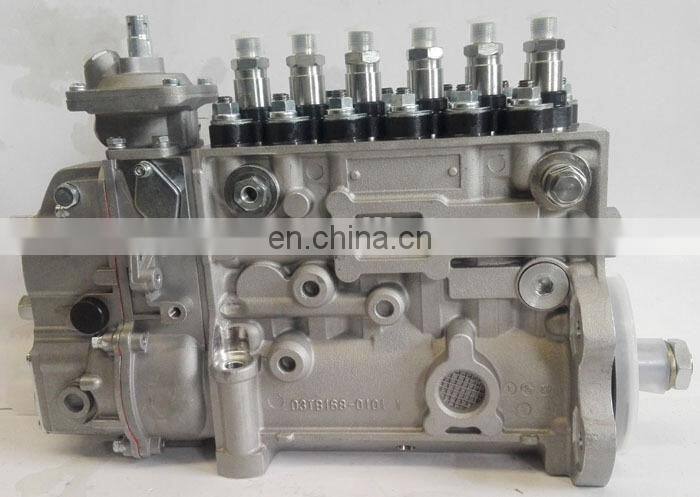 Excavator 6CT8.3 engine Wuxi WEIFU fuel injection pump BHF6P120005 / 4989873