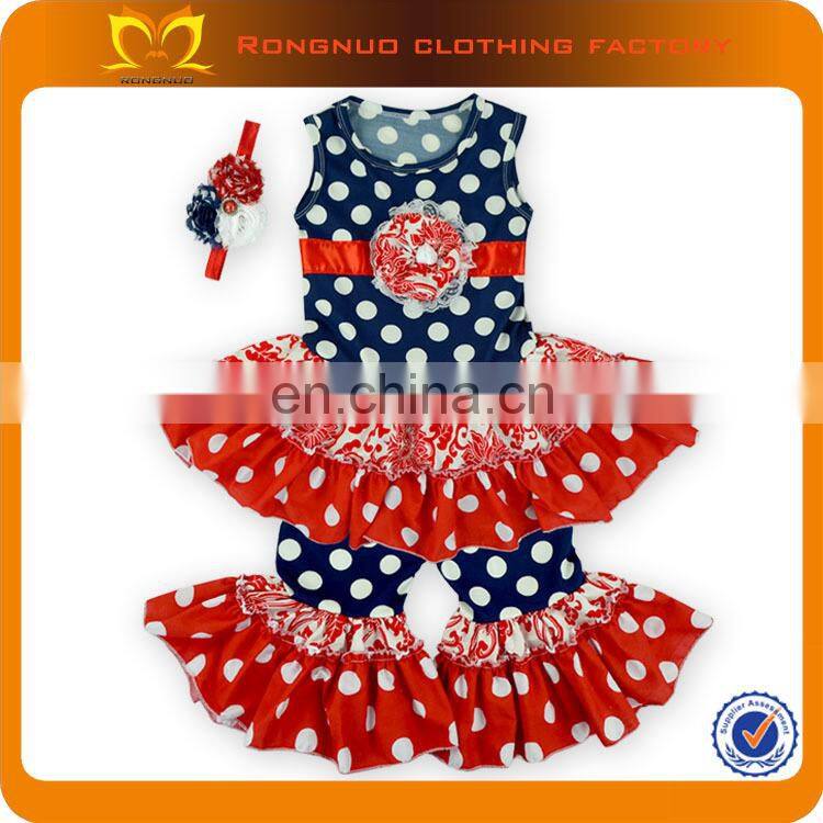 Baby Girls tutu Skirts With Big Flower Headband Children 2 Layers July 4th Girls Skirt Tulle Fluffy tutu Skirt For Baby Girls