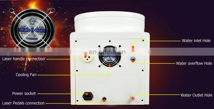 Multifunctional skin whitening eyebrow washing device Nd: Yag laser machine