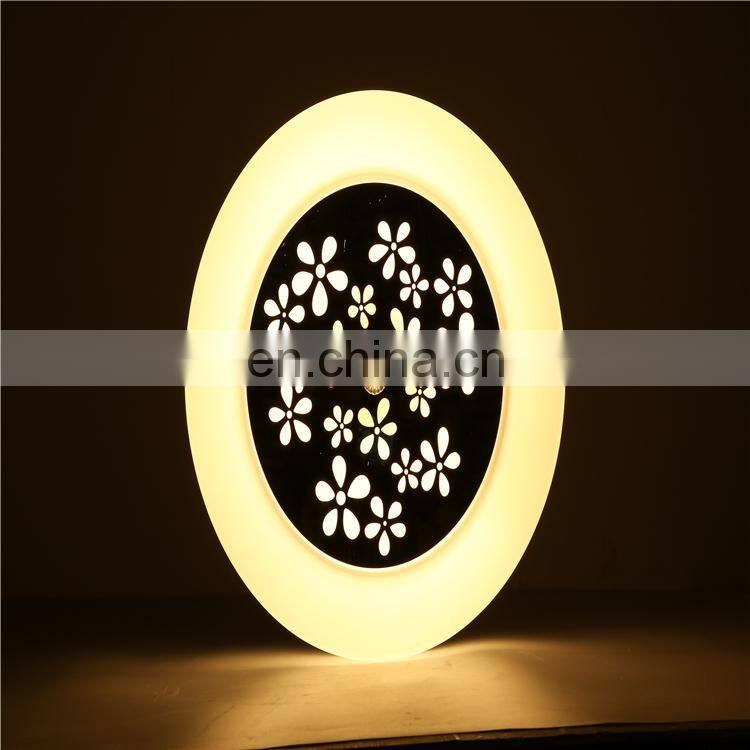 Hot selling simple romantic crystal home led ceiling light