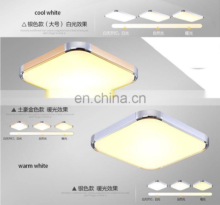 modern ultra-thin led ceiling lamps Nonpolar dimmable rectangular bedroom lamps