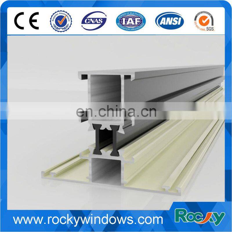 Powder coating windows door construction aluminum profile