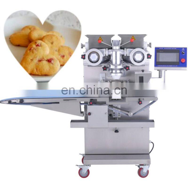 Table type semi-automatic fried dumpling making machine