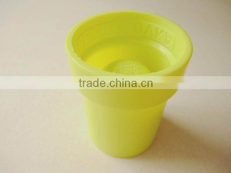 Silicone Ice Cup,ice shot glass,silicone 4 short glass ice cube