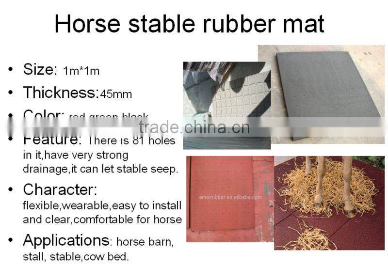 Horse stable mat cow stable mat