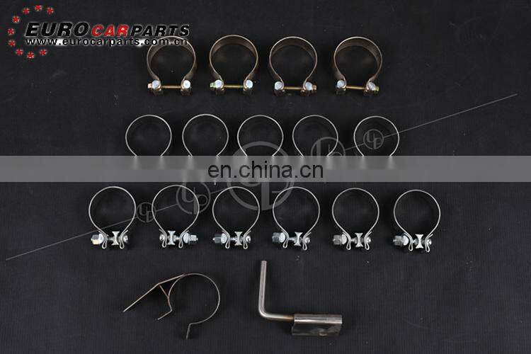 350D exhaust system fit for G-class W463 350D style 2018year before stainless steel make sound louder for 350D