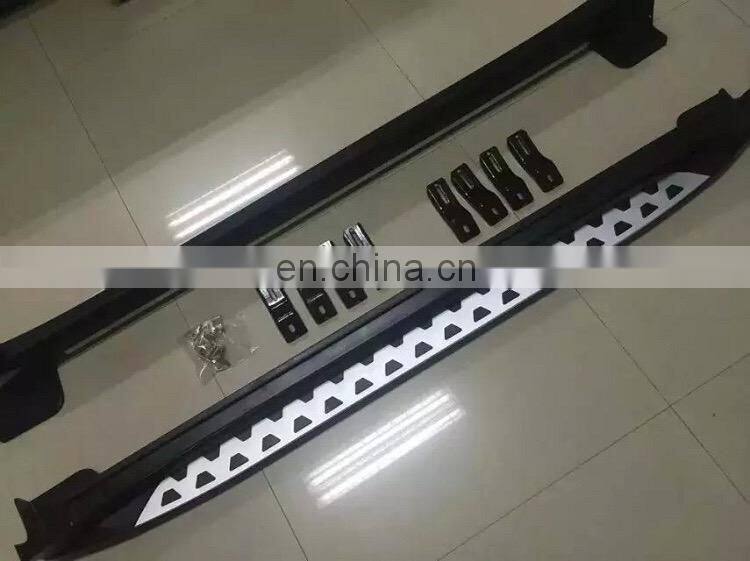 aluminum Running Board Nerf Bar Foot Pedals Side step for car For Hyundai Tucson 2015 +