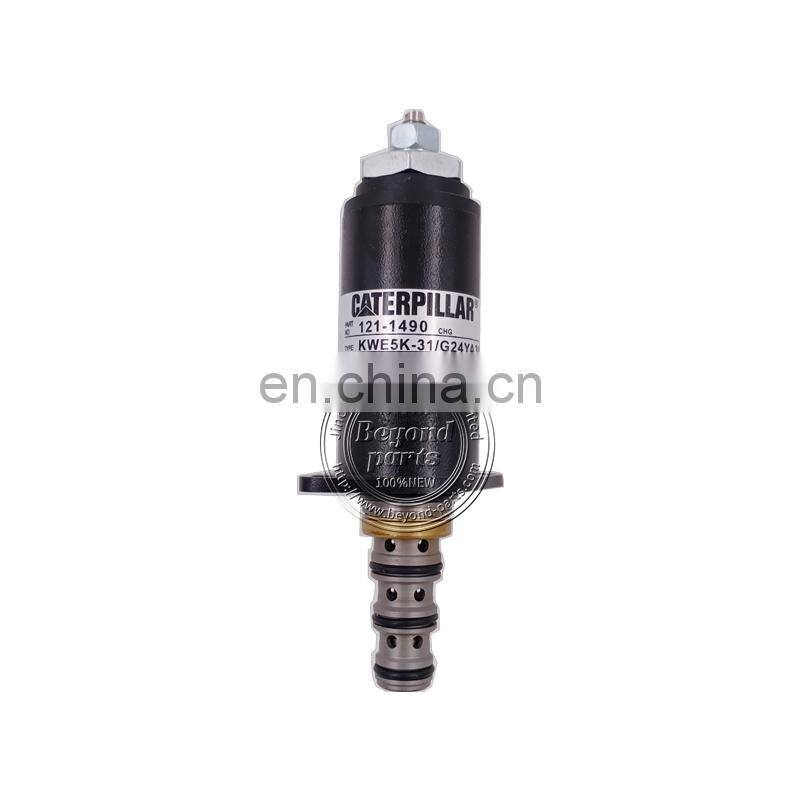 High Quality E320B E320C excavator rotary solenoid valve 121-1490 1211490
