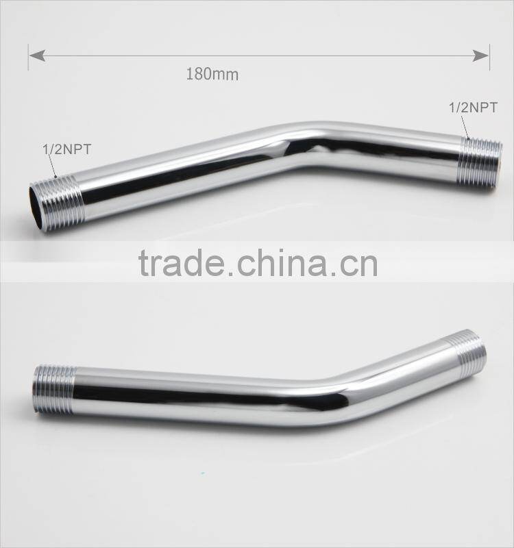 NPT thread 6" 8" ss304 shower arm shower head arm shower pipe