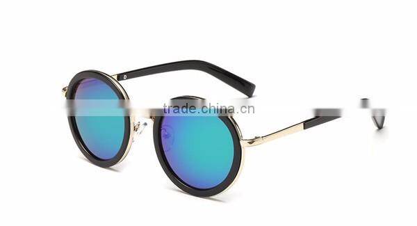 men women revo vintage shade round lens reflective mirror out door sunglasses