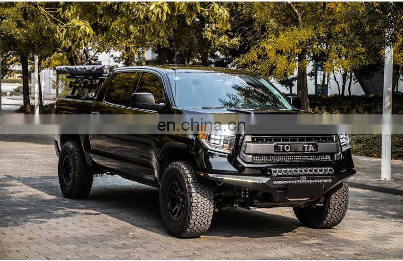 Runde Hight Quality Body Kit For 2014-2021 Toyota Tundra MK Athletic Front Bumper Rear Bumper With LED Lights