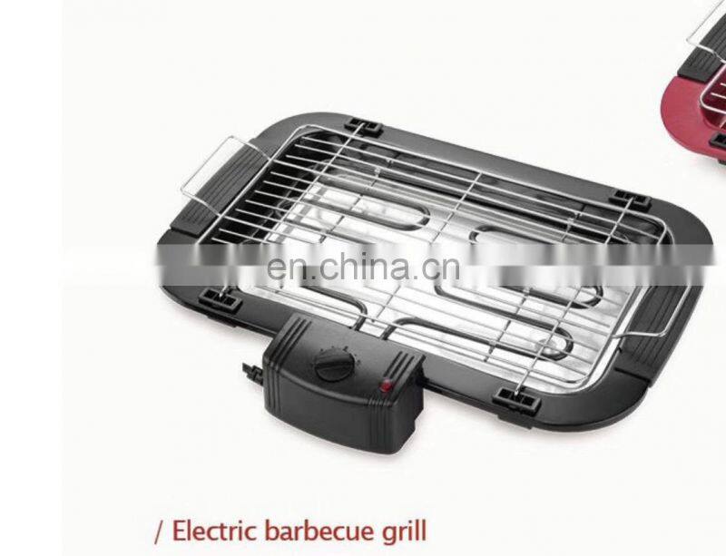 Multifunctional electric oven household smokeless indoor barbecue rack kebab grill machine stainless steel non stick