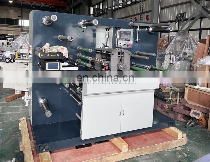 USK320S Automatic Intermittent Printed Label Full Semi Rotary Die Cutting Machine