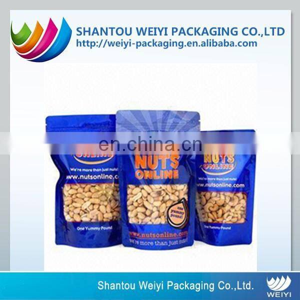 plastic cashew nut printing pistachios nuts peanuts packaging bag