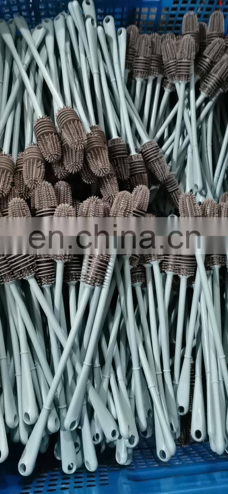 Silicone Cup Brush Cup Scrubber Glass Cleaner Kitchen Cleaning Tool Long Handle Drink Wineglass Bottle Glass Cup Cleaning Brush