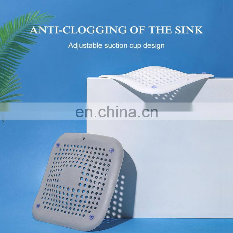 Hair Filter Sink Anti-blocking Strainer Bathtub Shower Floor Drain Stopper Silicone Kitchen Deodorant Plug Bathroom Accessories
