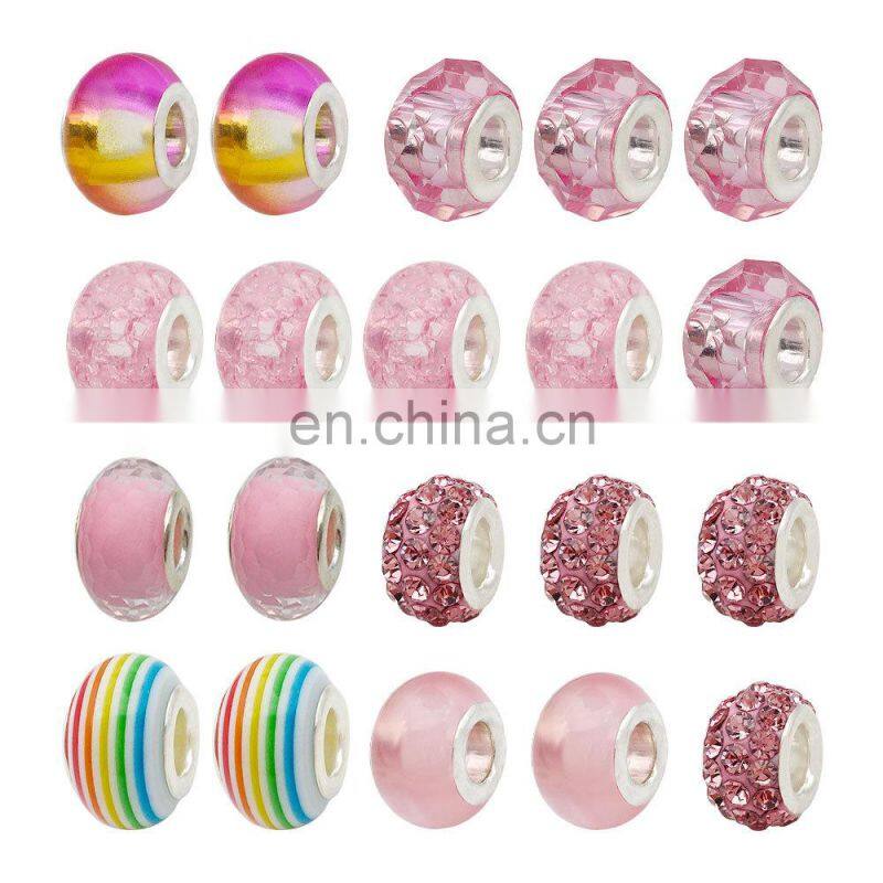 Best Valentine's Day Gifts For Girls 64PCS Charm Making Bracelets Kit DIY Bracelet Beads For Jewelry Making Kit