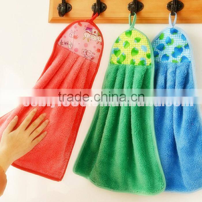 BLJ Supply Knitting Material Plush Fleece Hand Towel