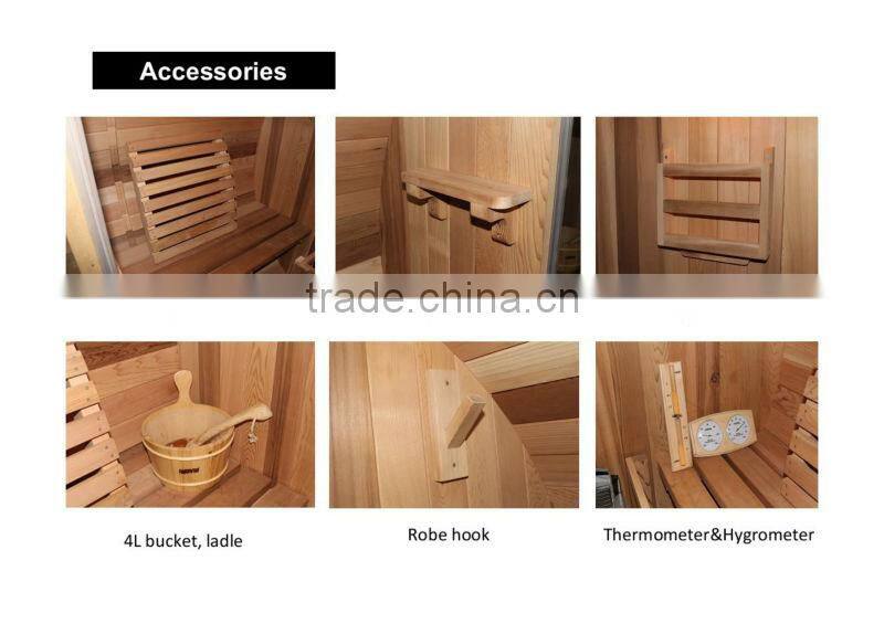 Great dry steam garden sauna