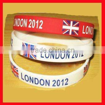 fashion one world one dream silicone red bracelet