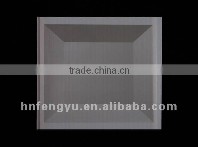 30cm high quality wave panels laminated pvc panel Interior Decorative PVC Ceiling Panel