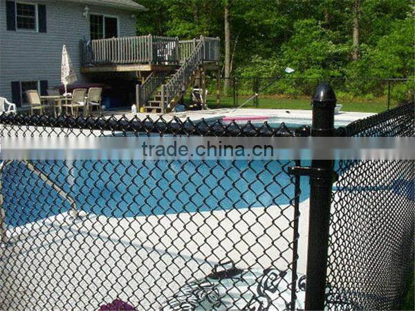 Galvanised chain wire fencing gates