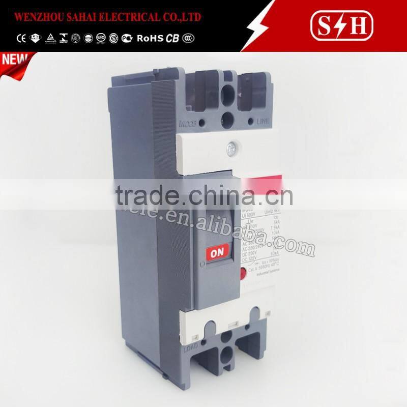 Competitive Price Shouke ABN103B 3P 60A ABE 102b 2P MCCB Manufacturer