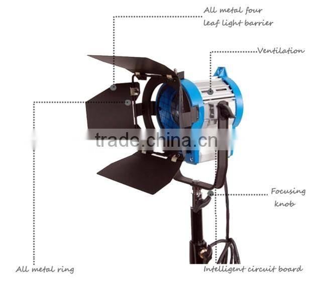 300W TV Studio Tungsten fresnel light