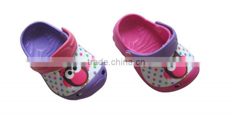 Lovely Children cartoon clogs