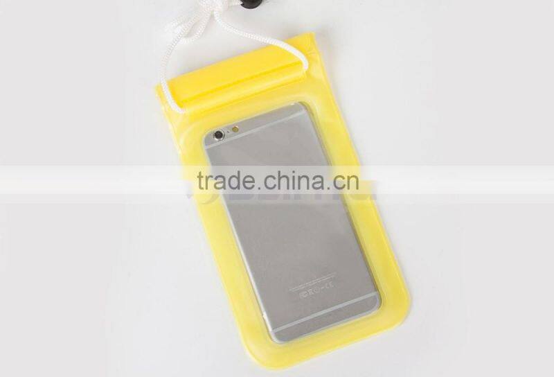 Waterproof Soft PVC Phone case,underwater photograph diving Pouch Dry bag For Apple iPhone 4 4s 5 5s 6 Plus For Samsung