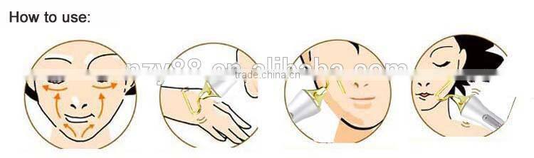 24k gold plated gold bar Skin care beauty equipment face massager machine 24k gold bar