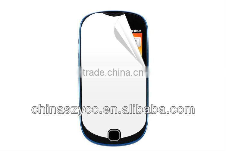 Fashion Mirror Function Screen Film Import Invironmental Material Mirror Screen For SamsungS4