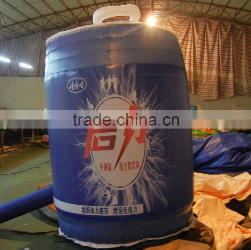 cheap inflatable coca cola bottle / inflatable bottle model for promition