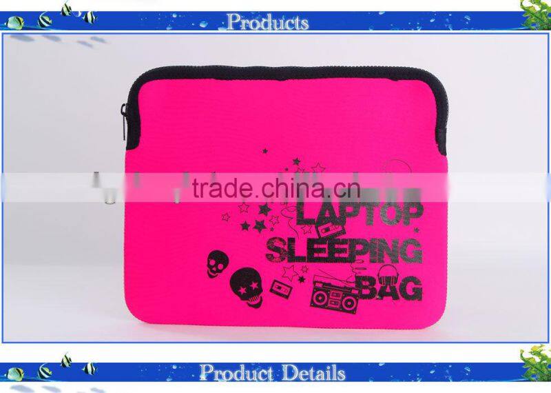 Muti-functional and Wholesale Price Pink Fashion Laptop Sleeve