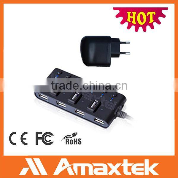 High quality super speed 7 Ports usb3.0 hub driver with switch