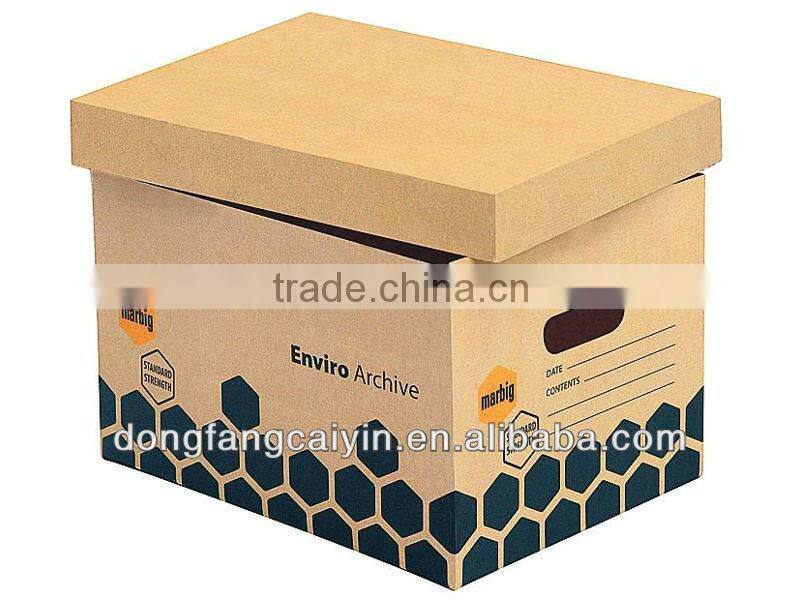 long shelf life recycled paper archive box
