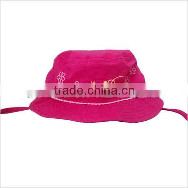 Fluorescent fabric mesh large brim safety hats with reflective strip