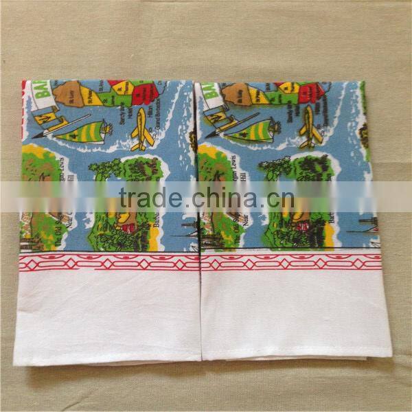 high quality printing tea towel/kitchen towel