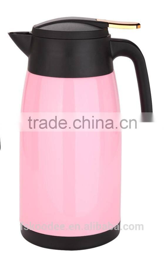 2015 new style antimicrobial stainless steel thermos coffee pot
