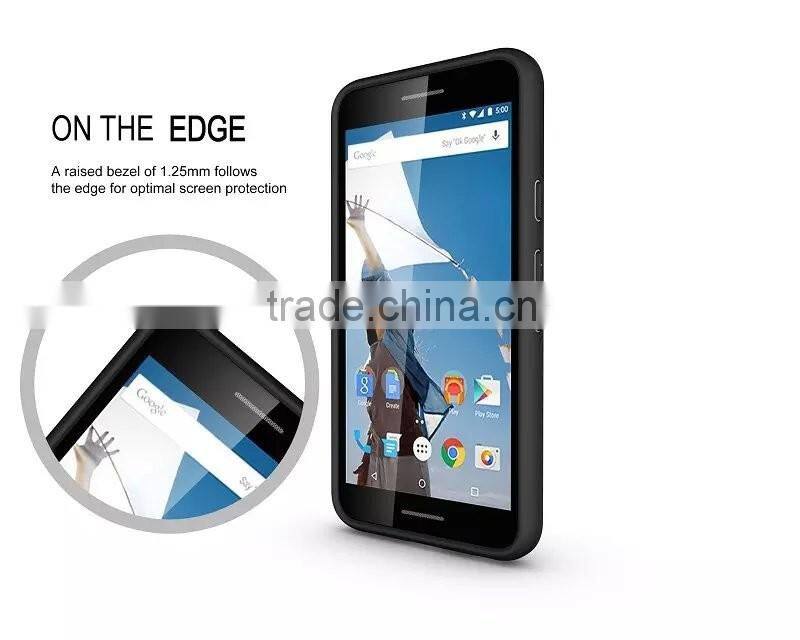 Shockproof Back Stand Case with Head Radiation Function For Nexus 5X Mesh Back Style TPU Rubber Cover Case MT-5296