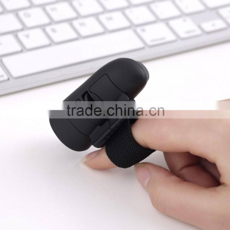 Universal 2.4GHz USB Wireless Finger Rings Optical Mouse 1200Dpi For All Notebook Laptop Tablet Desktop PC