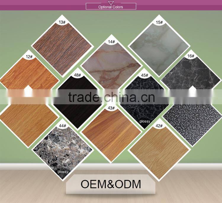 Foshan furniture rectangular mdf green pvc dining table pictures of dining table chair